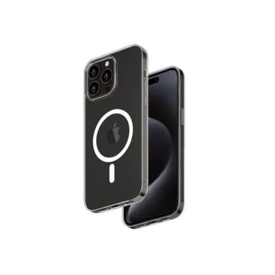 Smartix Premium Magnetic Case for iPhone 15 Pro - Clear